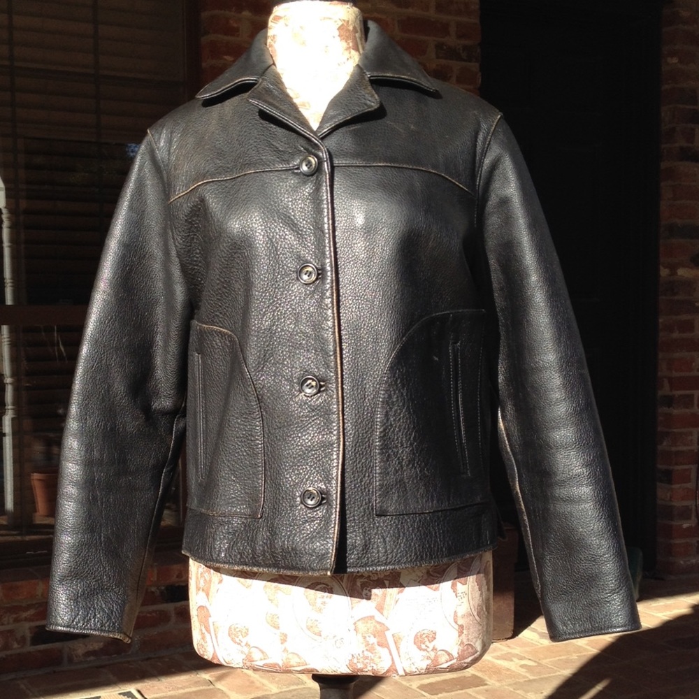 Leather jacket